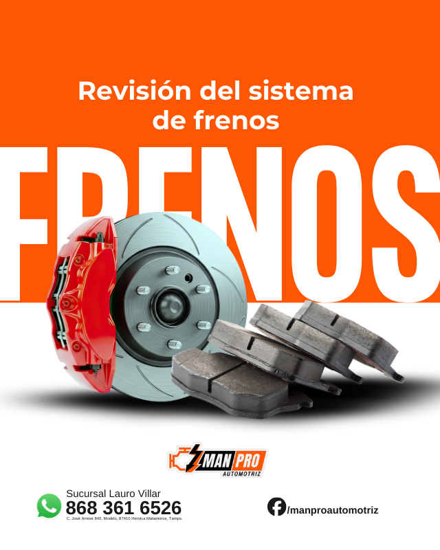 Revisión de Frenos - Ad de Ejemplo